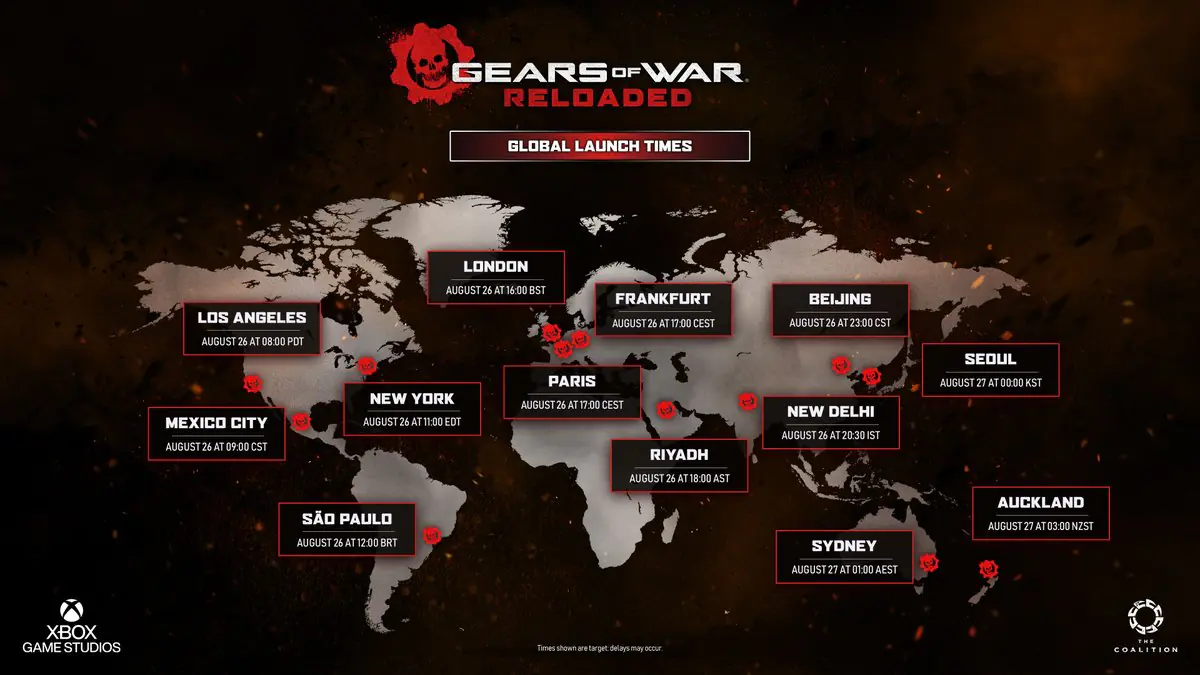 Gears of War Reloaded Drops August 26 With Xbox And PlayStation Release