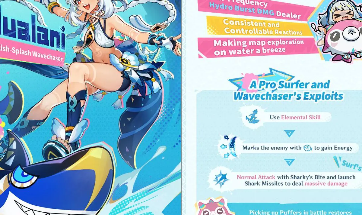 Genshin Impact's Mualani Sparks Debate Among Players - Hydro or Nah?