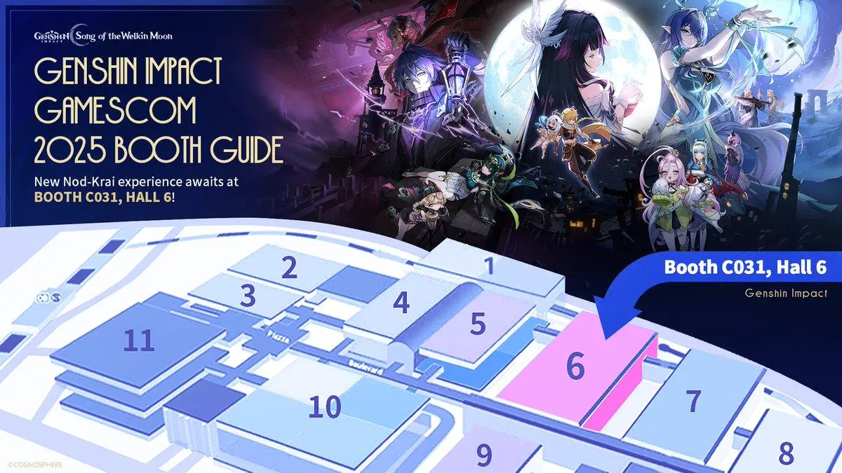 Genshin Impact's Nod-Krai Takes Over gamescom 2025 With Hype and Drama