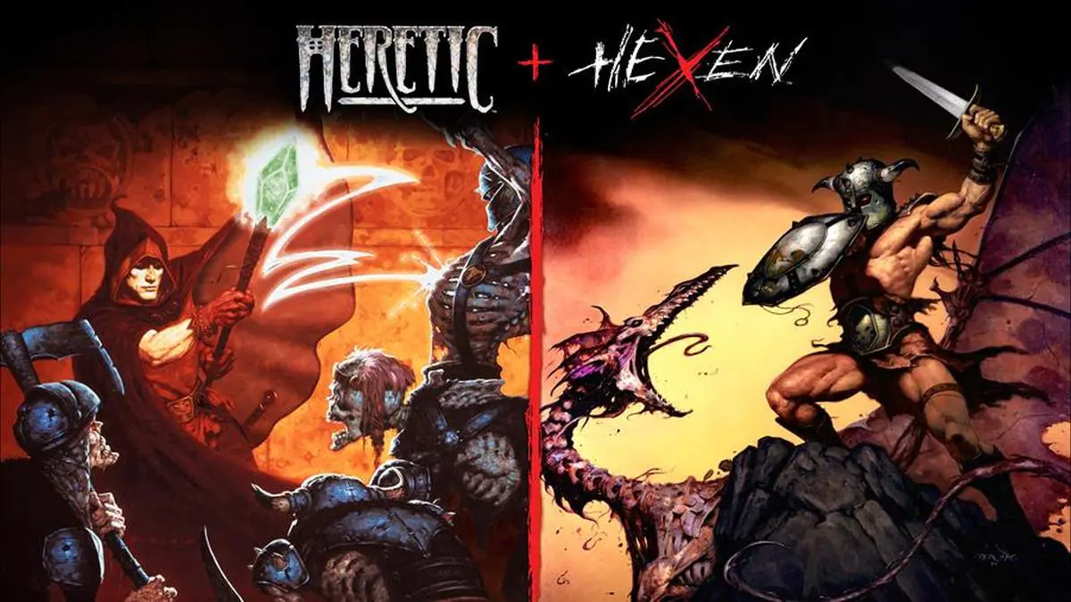HERETIC and HEXEN Remastered After 30 Years Thanks to Xbox and Nightdive