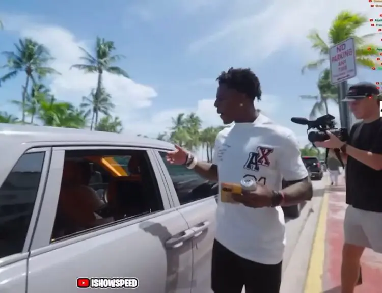 IShowSpeed Gets Picked Up By Rick Ross For Wild Miami Tour