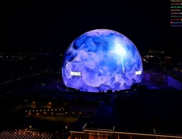 Kai Cenat's Fortnite Icon Skin Takes Over Las Vegas Sphere in Wild Reveal