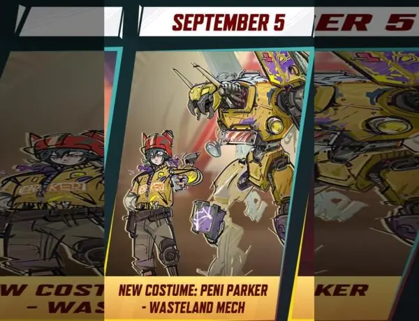 Marvel Rivals drops insane Peni Wasteland Mech skin on September 5