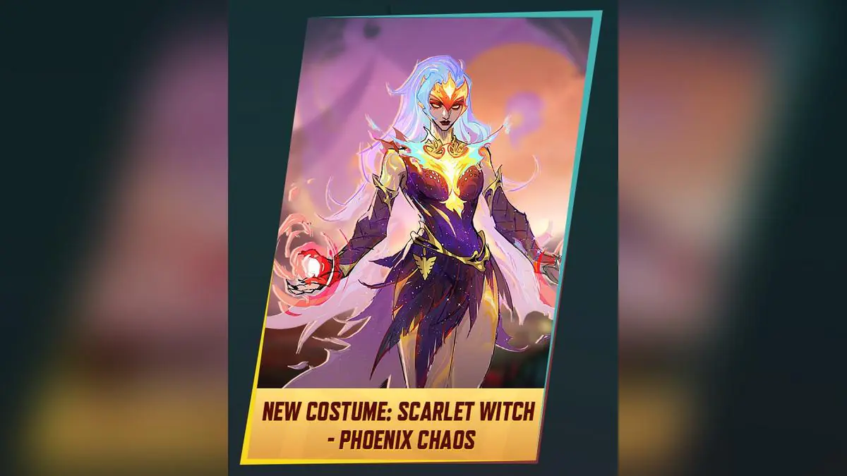 Marvel Rivals Leaks Scarlet Witch Phoenix Skin Coming August 29th