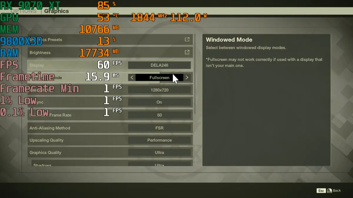 MGS Delta PC Players Struggle With 720p Upscaling For 60FPS