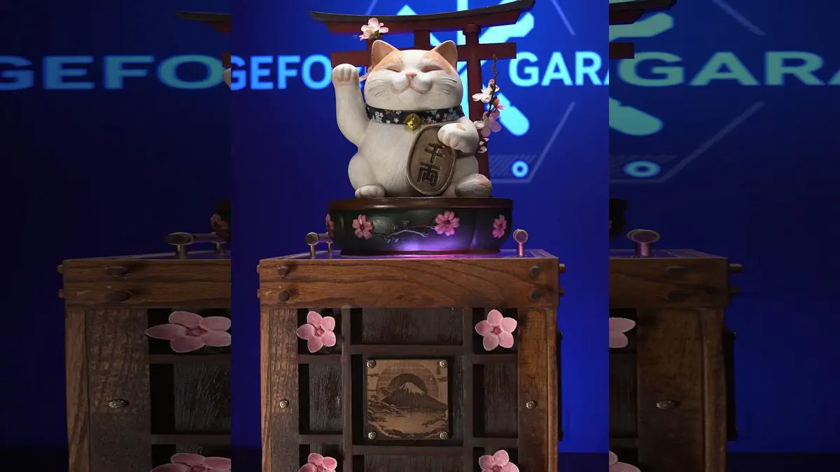 NVIDIA's Purr-fect GeForce PC Week Build Features Adorable Cat-Themed Custom Rig