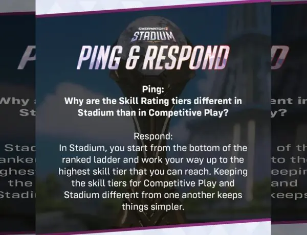 Overwatch Players React to New Stadium and Competitive Skill Ratings
