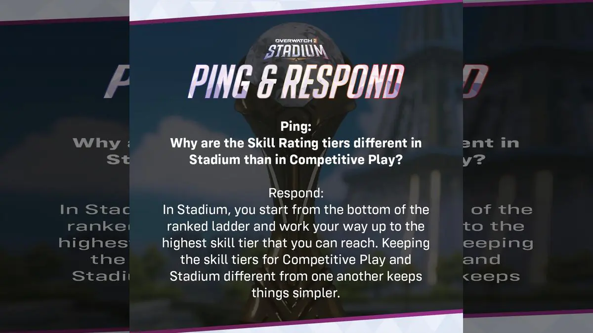 Overwatch Players React to New Stadium and Competitive Skill Ratings