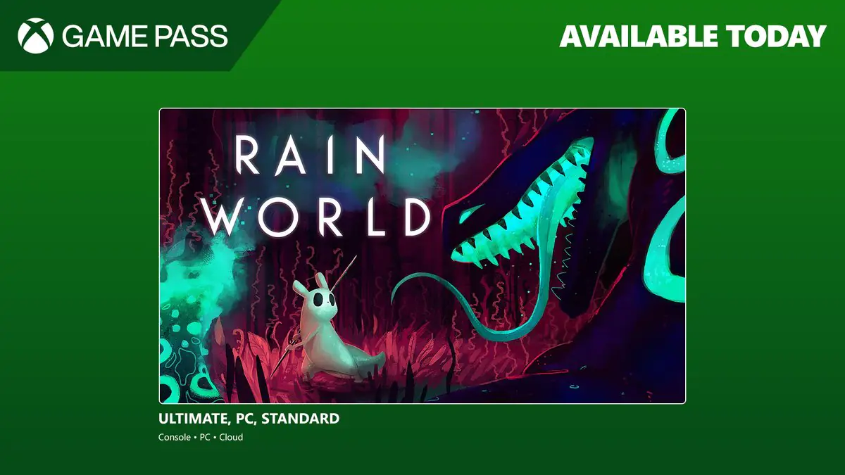 Rain World Slithers Onto Xbox Game Pass and Gamers Are Losing It
