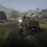 Red Dead Online wagon glitch turns player into human cannonball