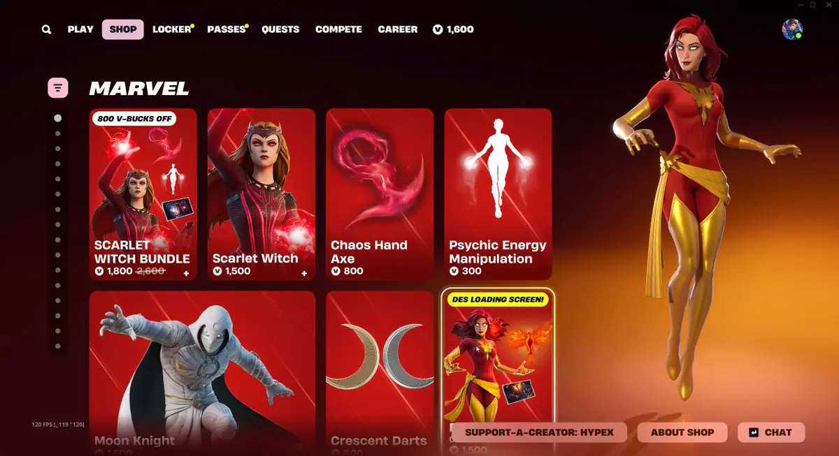 Scarlet Witch & Dark Phoenix Return to Fortnite - Here's How to Get Them