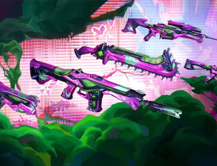 VALORANT's New Bubblegum Deathwish Skin Has Players Totally Split