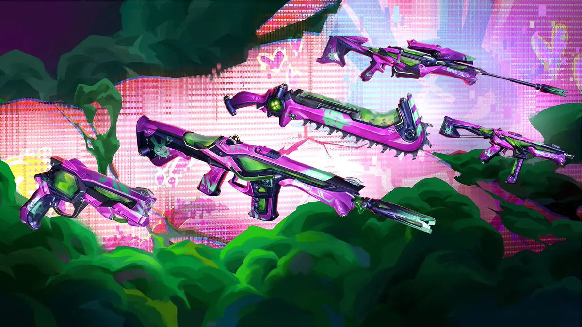 VALORANT's New Bubblegum Deathwish Skin Has Players Totally Split