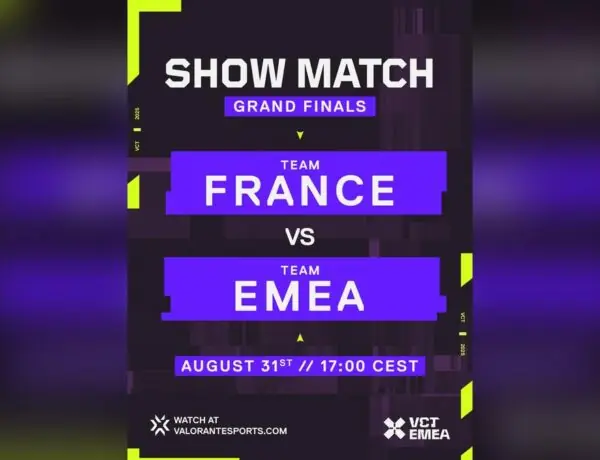 VCT EMEA's Wild Showmatch Pits France Against All of Europe This Sunday