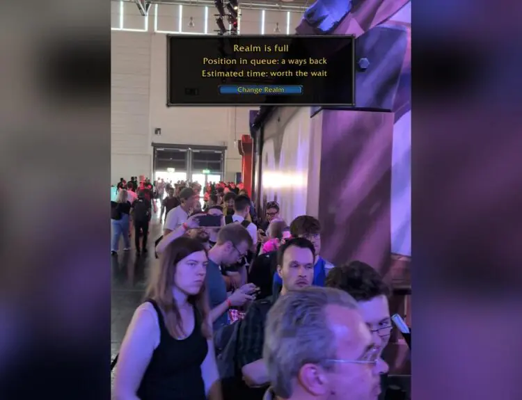 WoW Xbox Gamescom Booth Overwhelmed As Gamers Demand Console Port