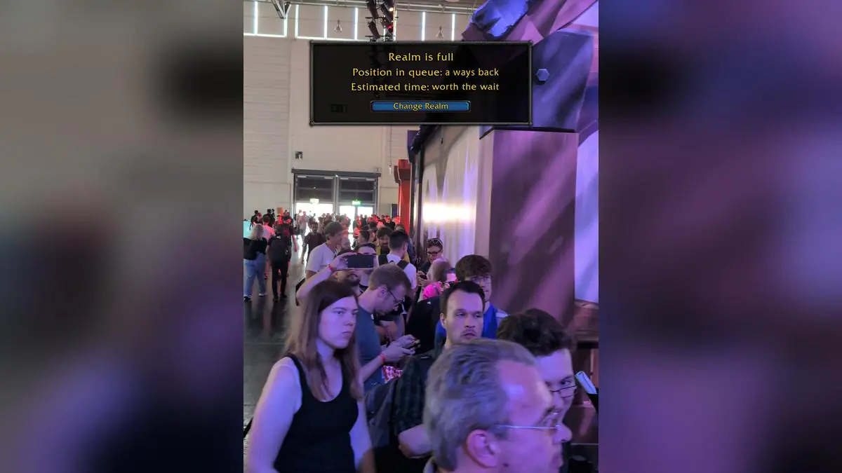 WoW Xbox Gamescom Booth Overwhelmed As Gamers Demand Console Port