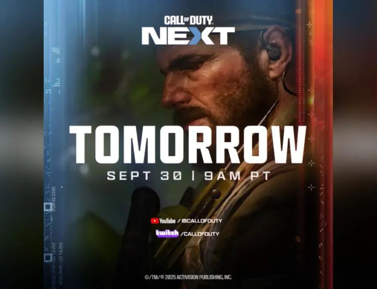 Black Ops 7 Finally Revealed Tomorrow at COD NEXT Event