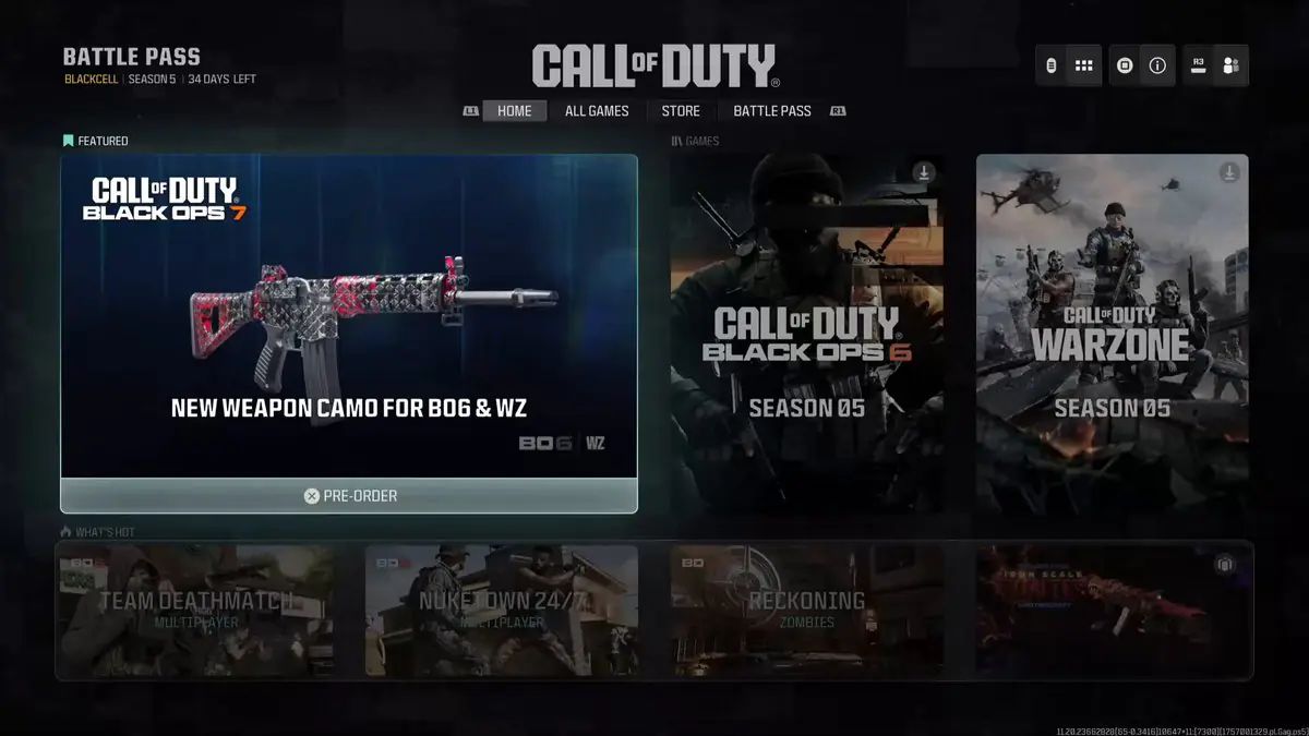 Call of Duty Black Ops 7 Preorders Give You a Camo for Black Ops 6 Right Now