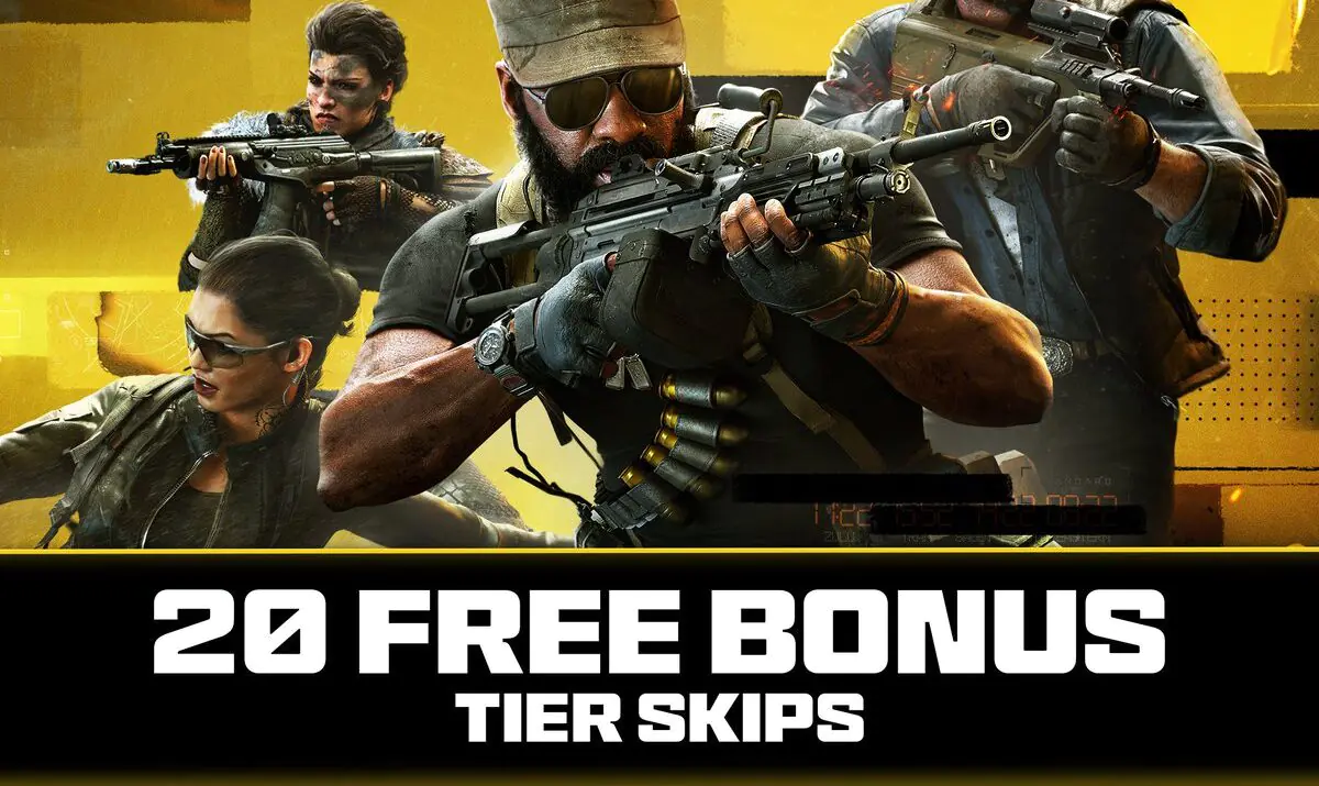 Call of Duty Drops 20 Free Battle Pass Tier Skips For Black Ops 7 Reveal