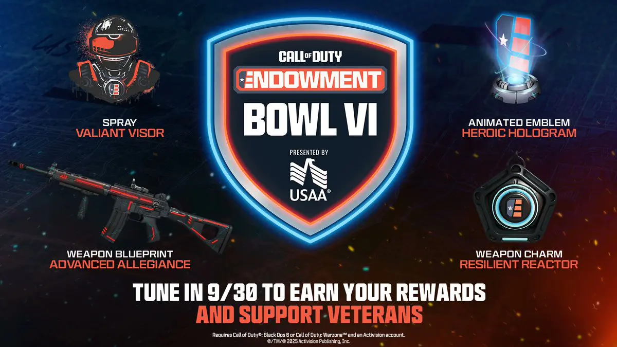 Call of Duty Endowment Bowl Offers Black Ops 7 Beta Codes and BO6 Rewards on September 30