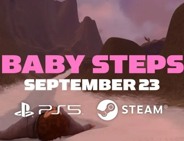 Devolver Digital's Baby Steps Game Features Bizarre Breast Milk Slide
