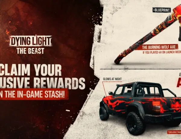 Dying Light's Hotfix 1.2.1 Drops Burning Wolf Axe and Car Skin Rewards for Players
