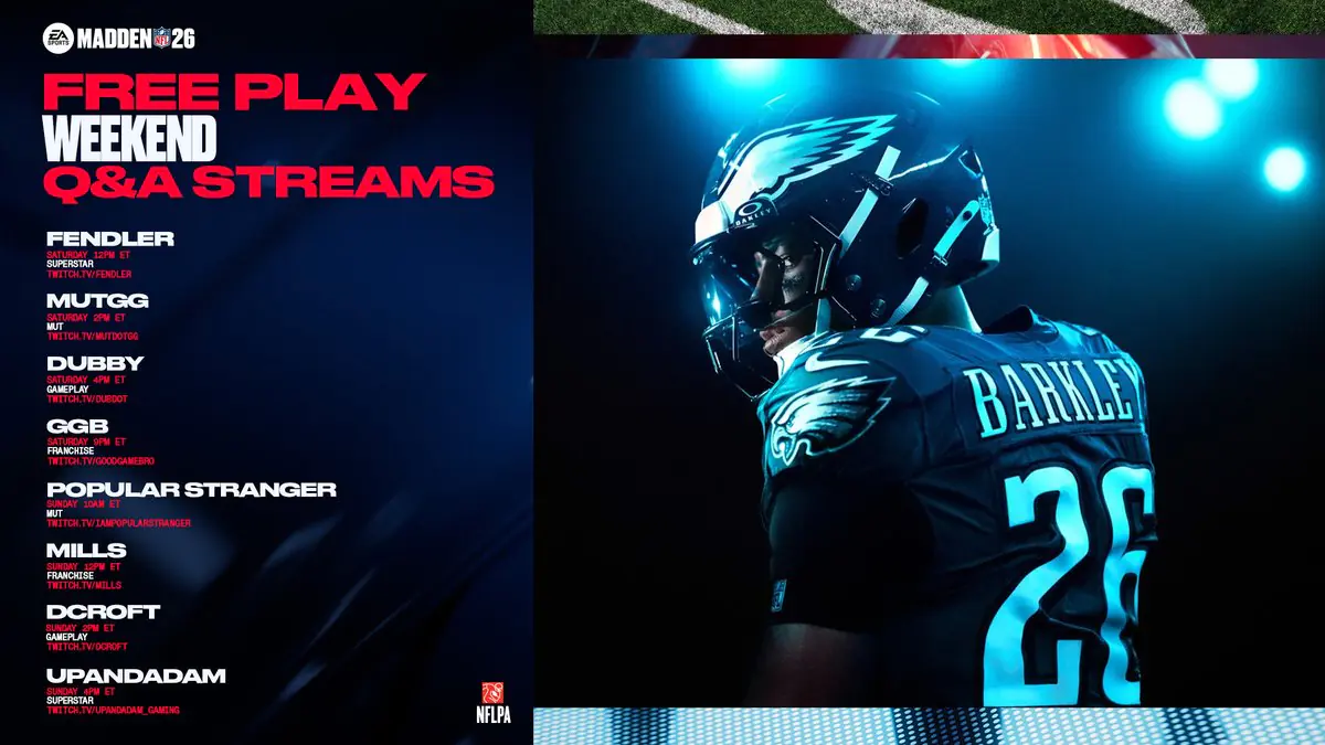 EA's Madden 26 Twitch Drops Are Live But Players Are Furious Over Game Issues