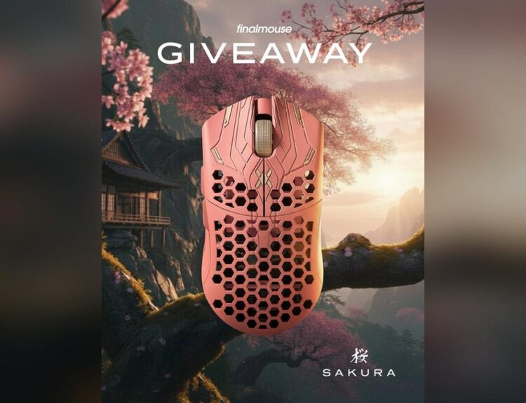 限定　Finalmouse ULX Sakura Medium Finalmouse Ulx Sakura Medium Wireless Mouse - US