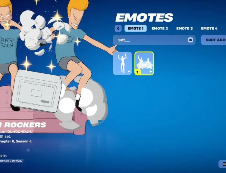 Fortnite Beavis and Butt-Head Emotes Leaked Including Epic Metallica Moment