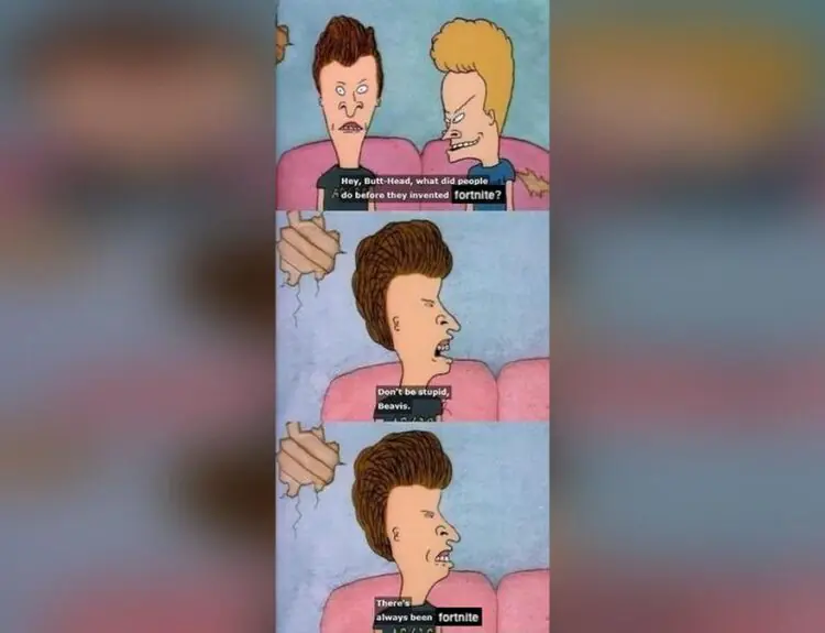 Fortnite's Beavis and Butt-Head Collab Sparks Hilarious Player Reactions