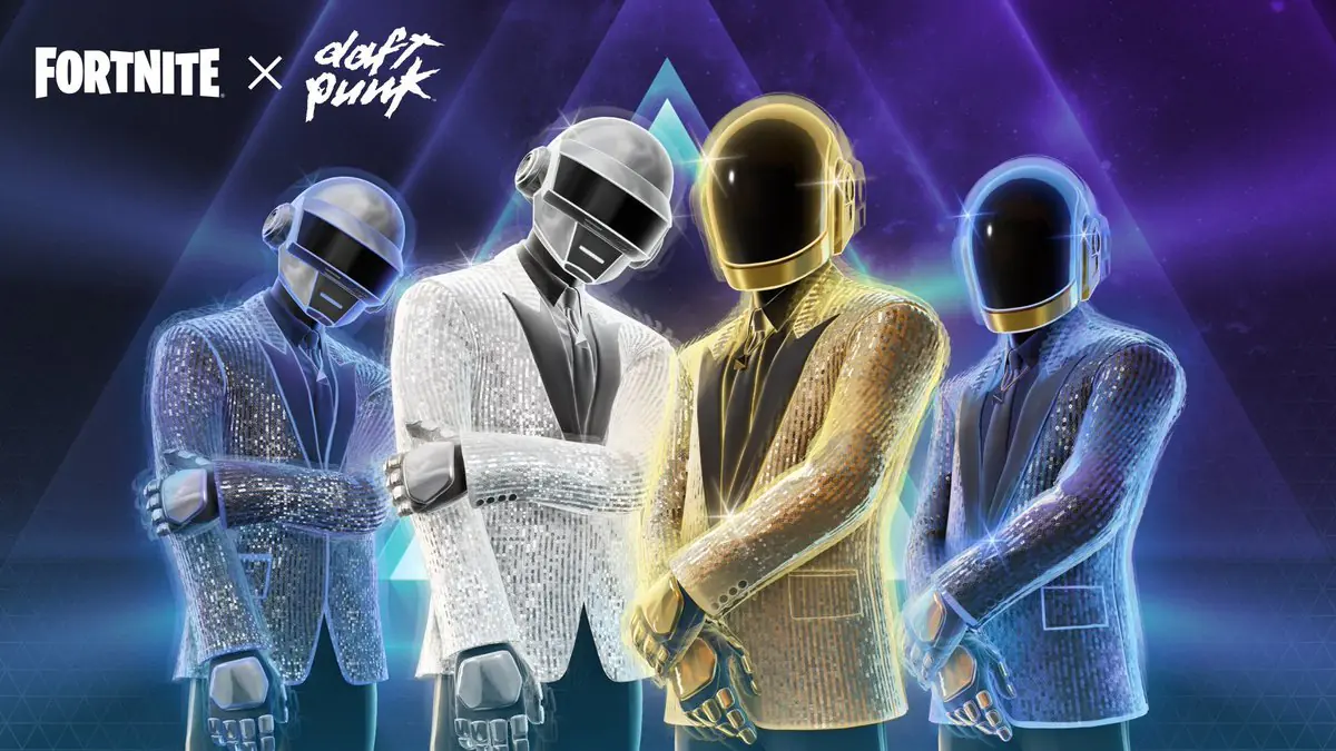 Fortnite's Daft Punk Skins Drop Tonight and Players Are Losing Their Minds