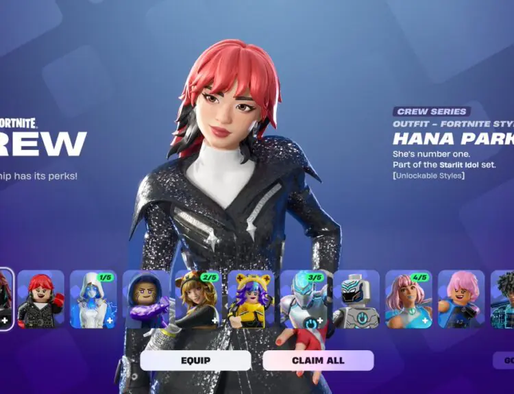 Fortnite's Hana Park Crew Pack Drops And Players Are Divided