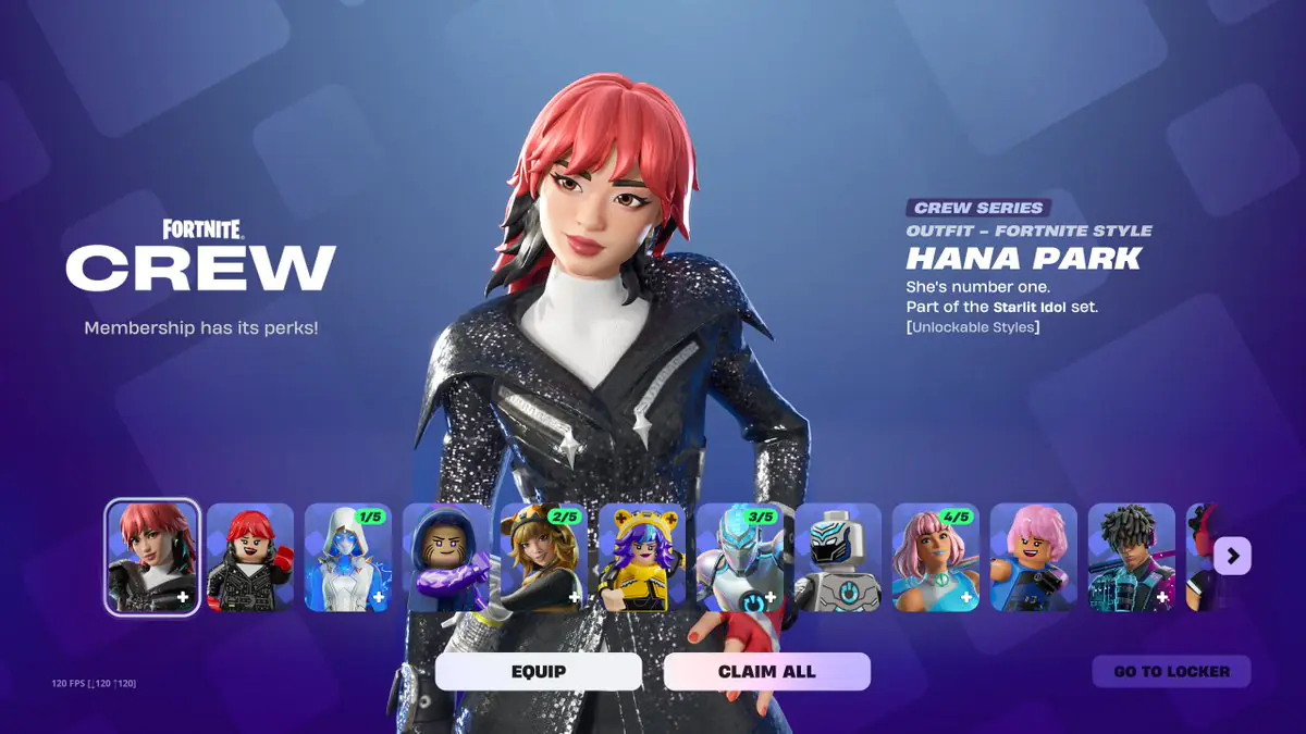 Fortnite's Hana Park Crew Pack Drops And Players Are Divided