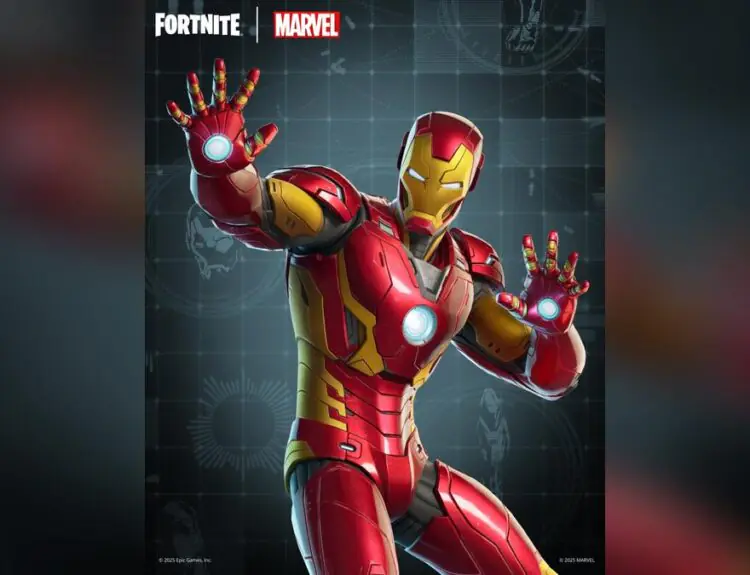 Fortnite's Iron Legion Suit Up For Marvel Blitz Royale Stark Island Event