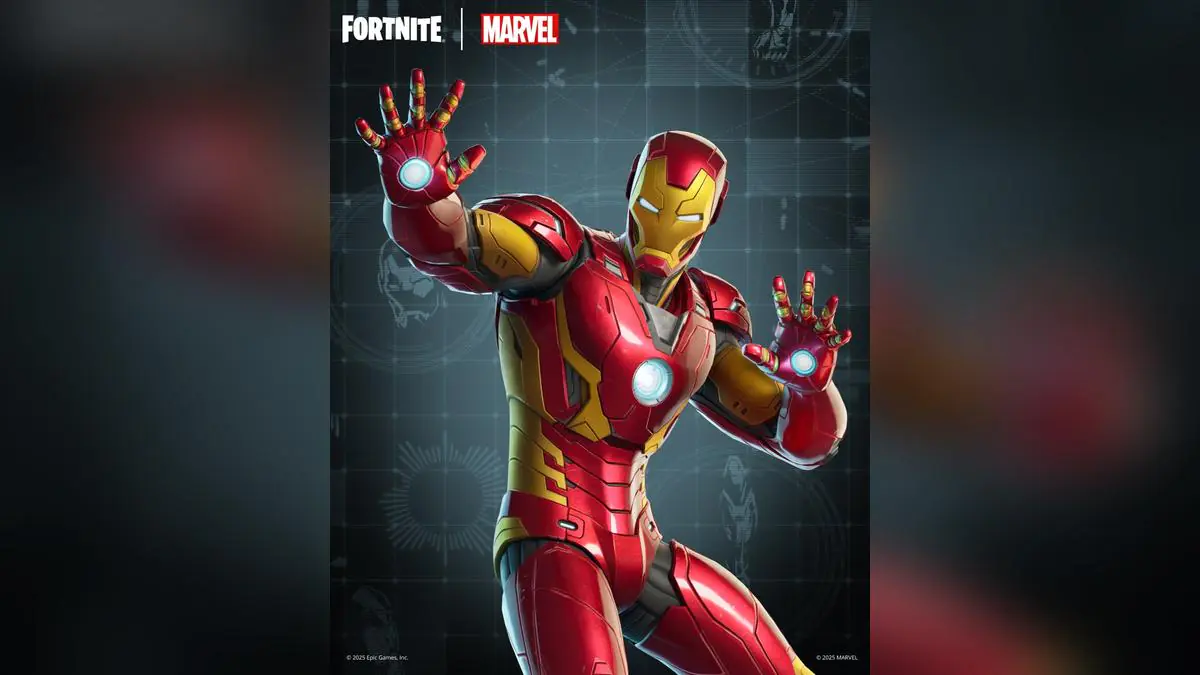 Fortnite's Iron Legion Suit Up For Marvel Blitz Royale Stark Island Event