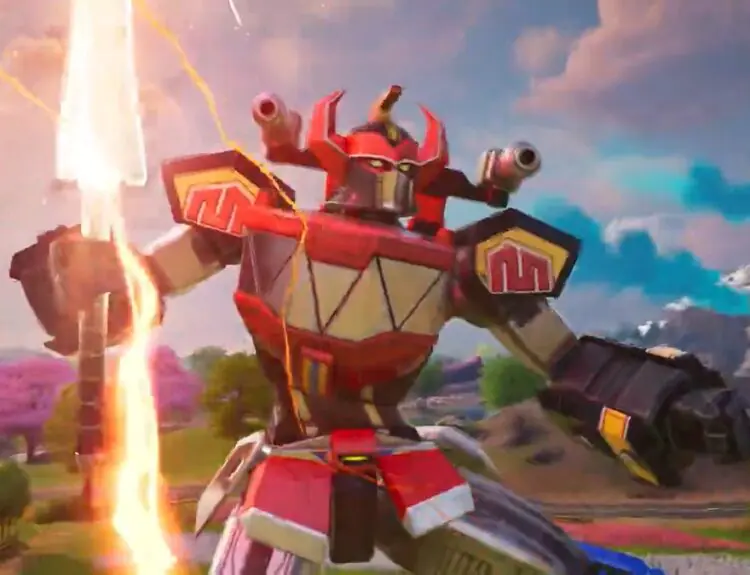 Fortnite's Megazord Is Here And Players Are Losing Their Minds