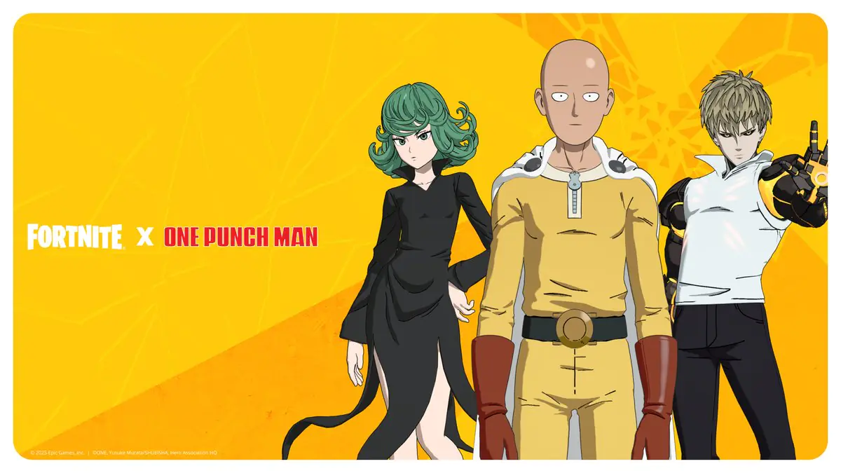 Fortnite's One Punch Man Skins Are Leaving The Item Shop Soon