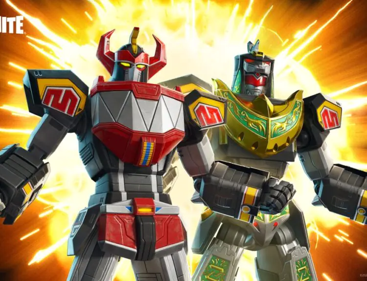 Fortnite's Power Rangers Crossover Brings Dragonzord and Megazord Mayhem