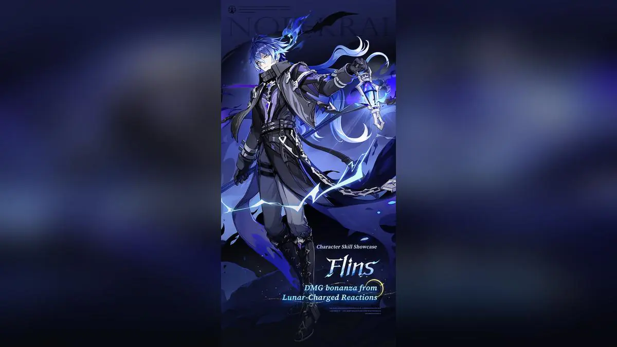 Genshin Impact's New Character Flins Revealed With Shadowy Lights, Stranger Wights Skill Showcase