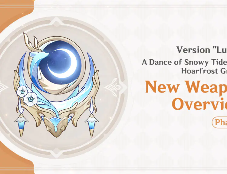 Genshin Impact's New Luna I Weapons Are Here And Players Have Thoughts