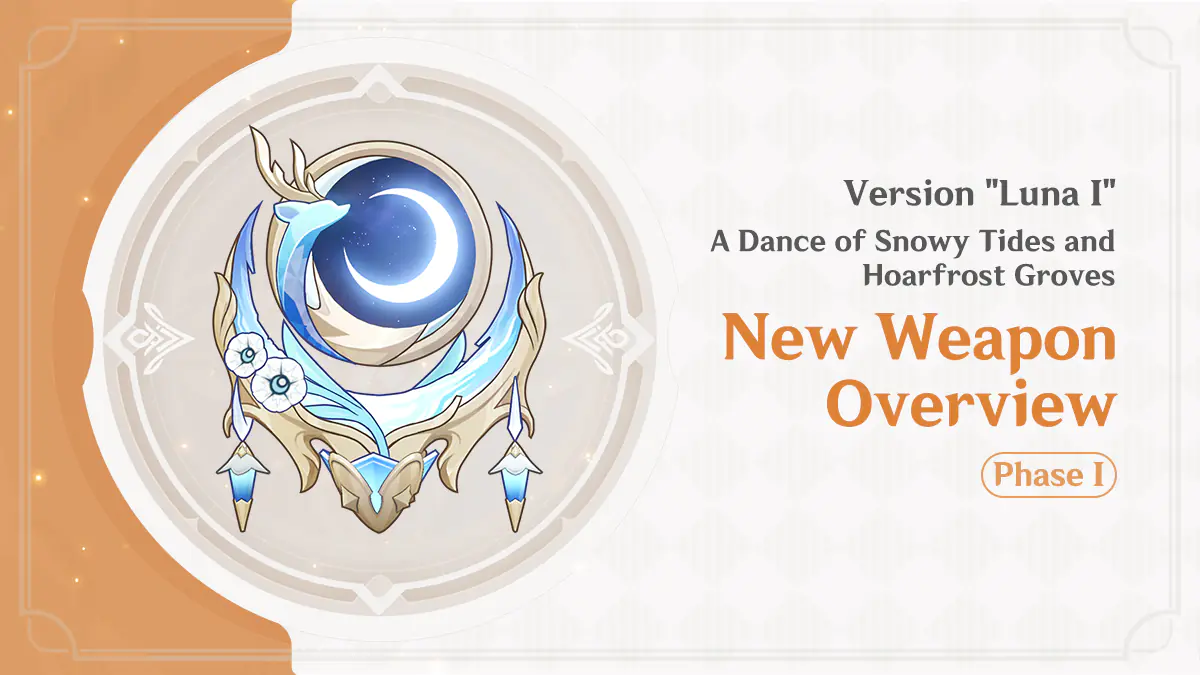 Genshin Impact's New Luna I Weapons Are Here And Players Have Thoughts