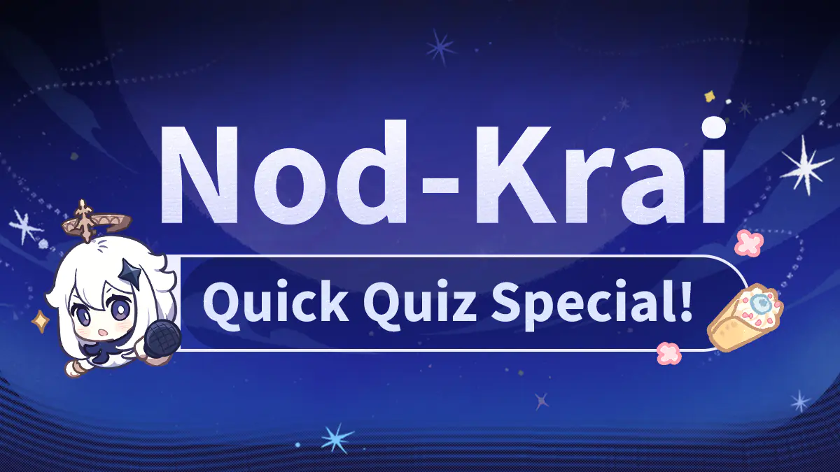 Genshin Impact's Paimon Becomes Gold-Star Reporter in Nod-Krai Food Quiz Event