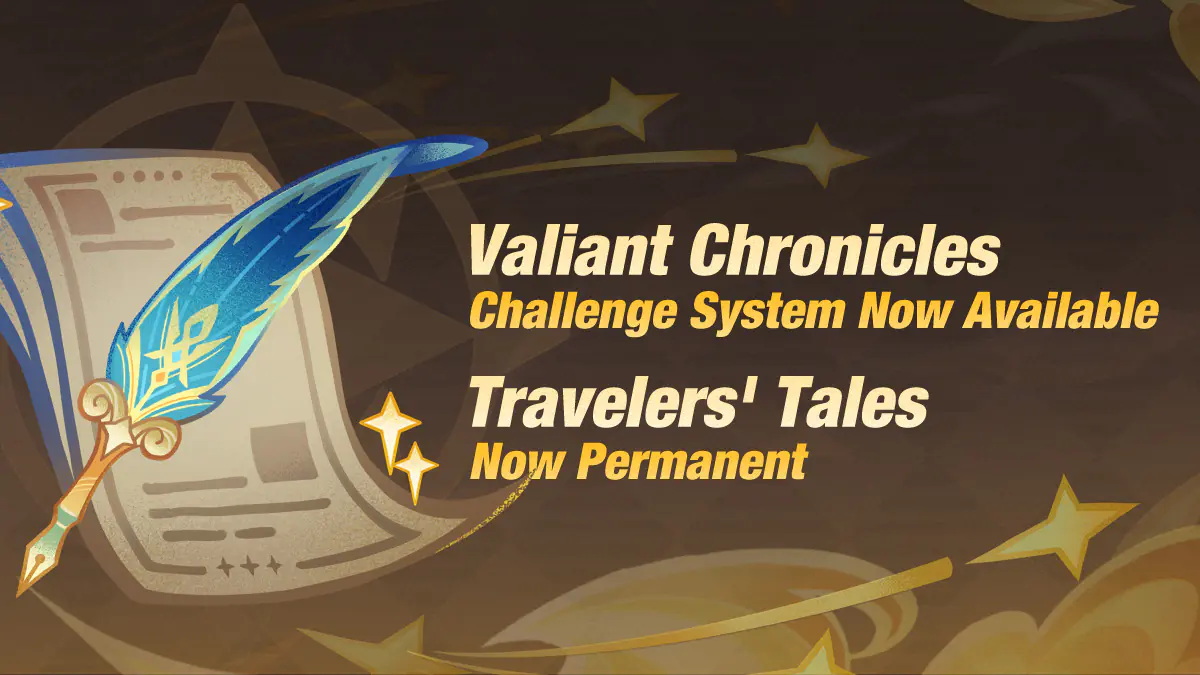 Genshin Impact's Travelers' Tales Goes Permanent With New Valiant Chronicles Mode