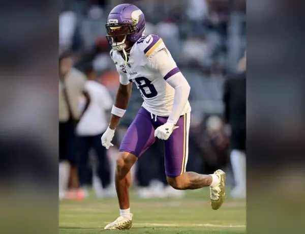 Justin Jefferson's LV-Inspired Madden 26 Cleats Are Pure Fire