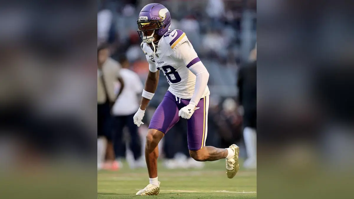 Justin Jefferson's LV-Inspired Madden 26 Cleats Are Pure Fire