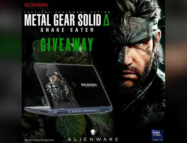 Konami and Alienware Giving Away Insane Metal Gear Solid Delta Snake Eater Laptop
