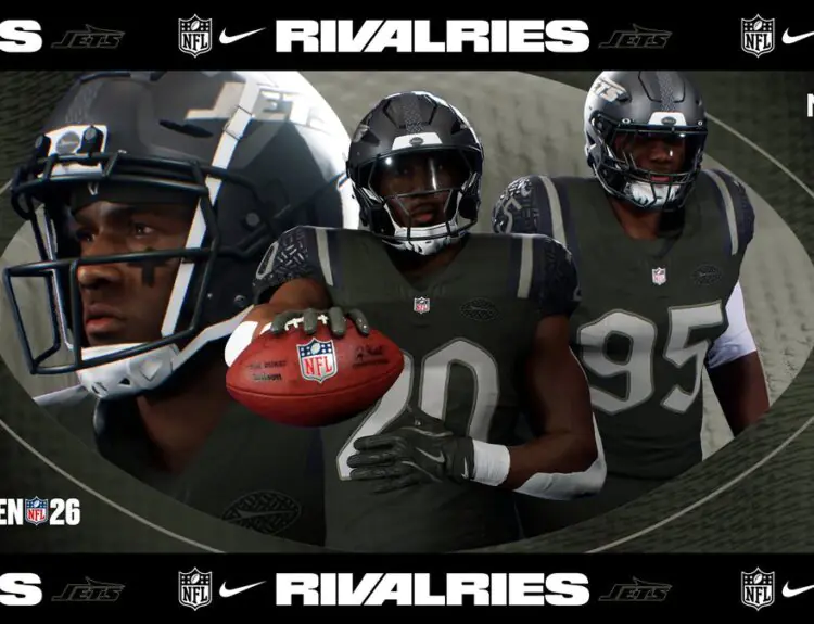 Madden 26 Jets Nike Rivalries Uniforms Spark Player Backlash Over Missing Features