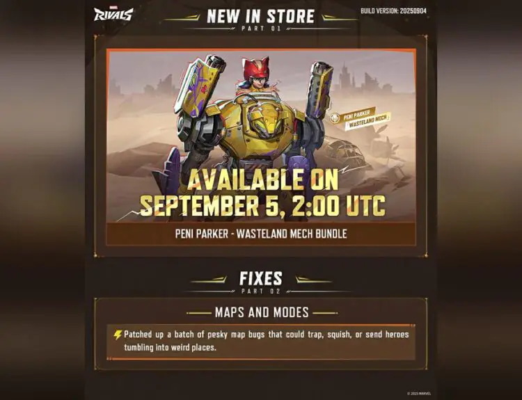 Marvel Rivals September 5 Patch Drops With No Downtime And Players Are Already Demanding Changes