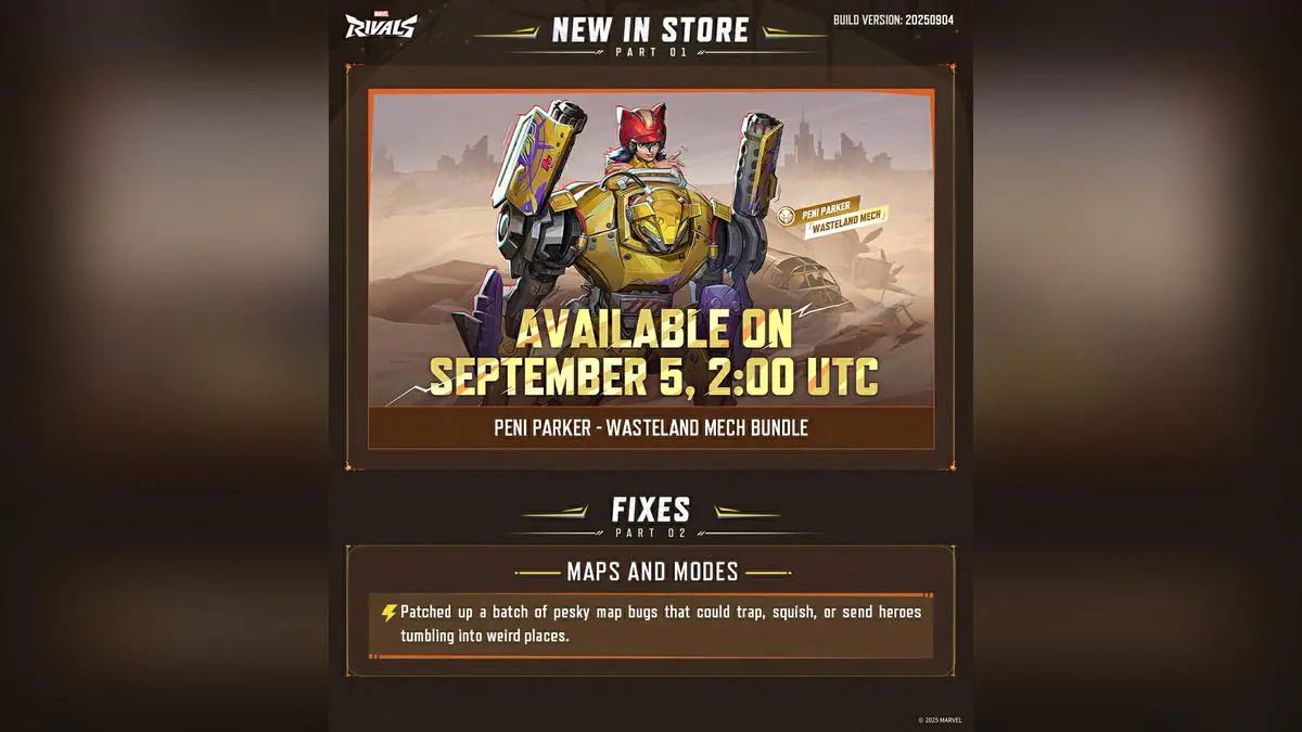 Marvel Rivals September 5 Patch Drops With No Downtime And Players Are Already Demanding Changes