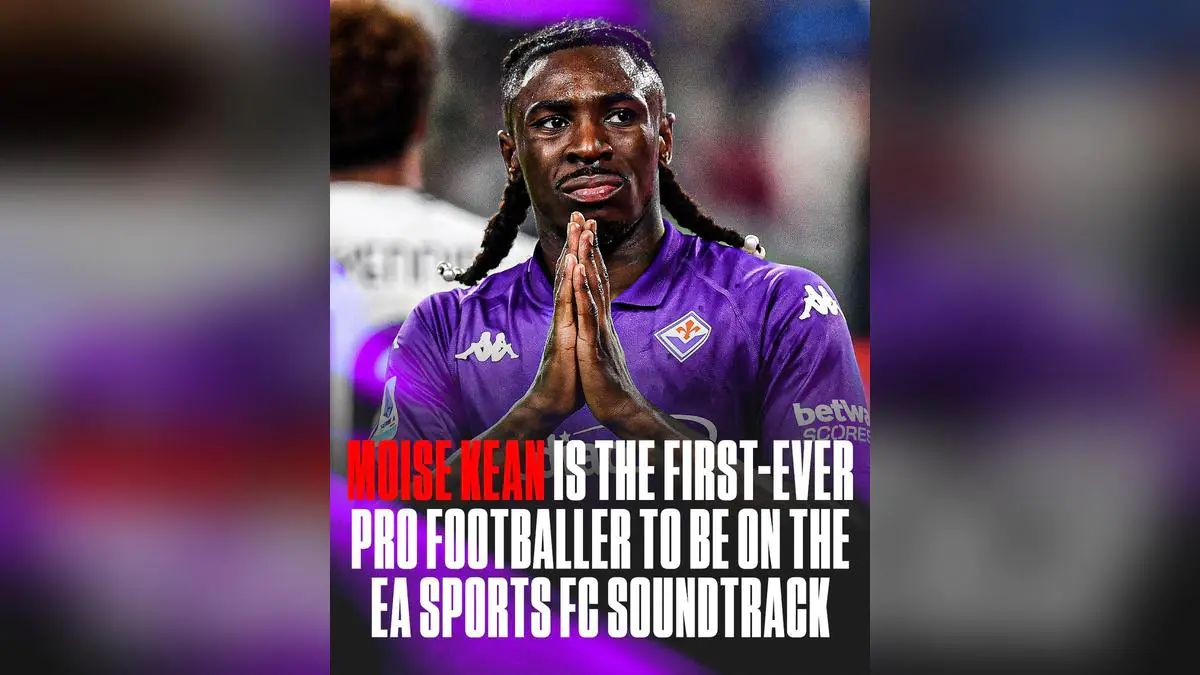 Moise Kean Makes EA Sports FC History With Soundtrack Feature